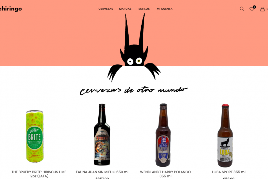 Compra cerveza artesanal con Wachiringo